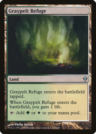 Graypelt Refuge [Zendikar] | Gate City Games LLC