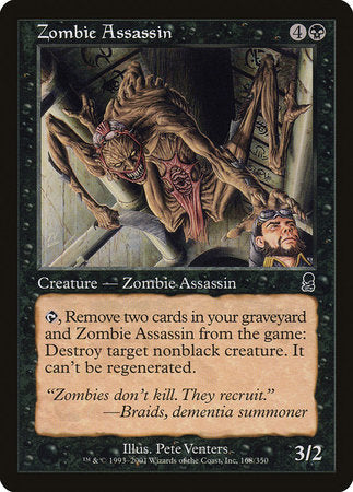 Zombie Assassin [Odyssey] | Gate City Games LLC