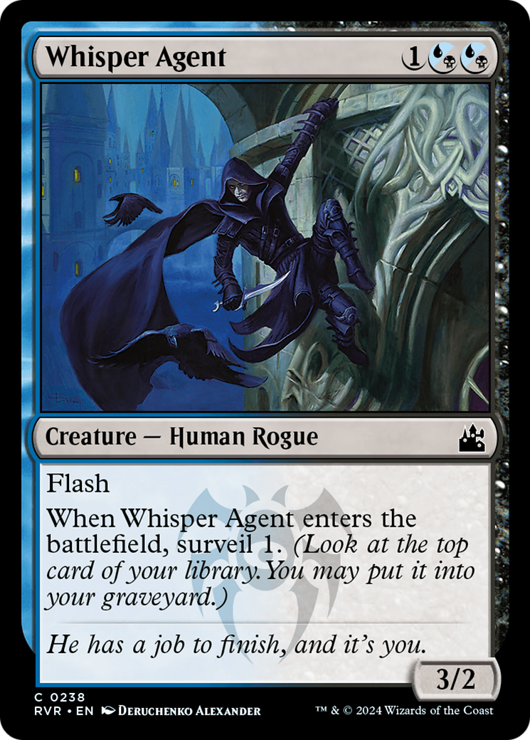 Whisper Agent [Ravnica Remastered] | Gate City Games LLC