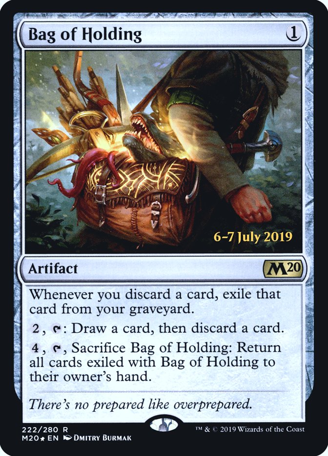 Bag of Holding  [Core Set 2020 Prerelease Promos] | Gate City Games LLC