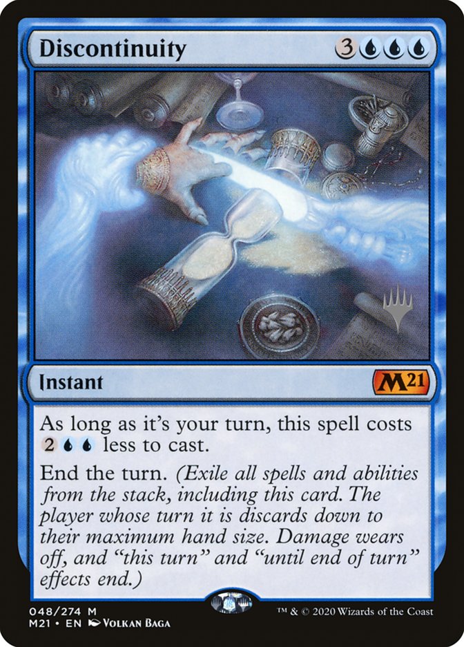 Discontinuity (Promo Pack) [Core Set 2021 Promos] | Gate City Games LLC