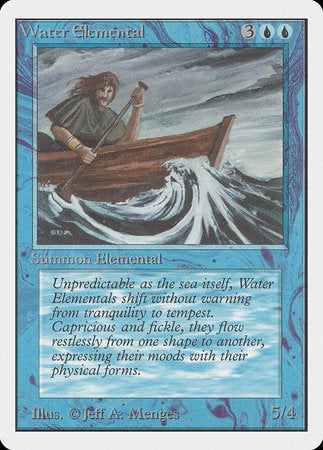 Water Elemental [Unlimited Edition] | Gate City Games LLC