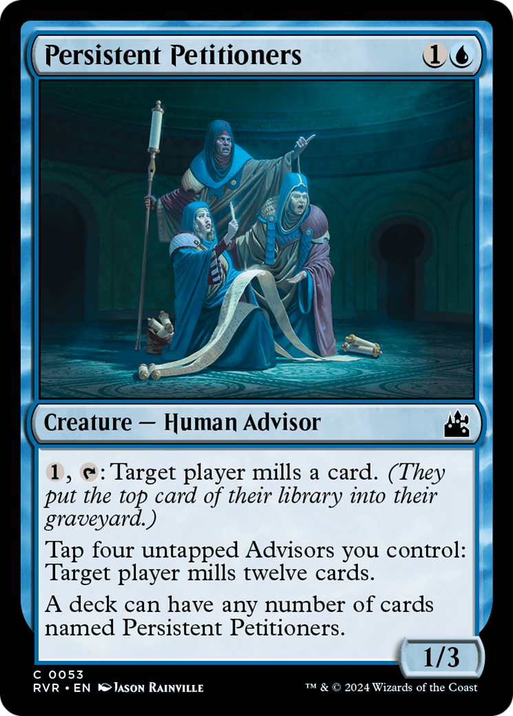 Persistent Petitioners [Ravnica Remastered] | Gate City Games LLC