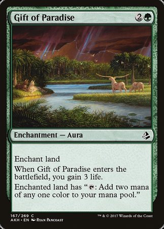 Gift of Paradise [Amonkhet] | Gate City Games LLC