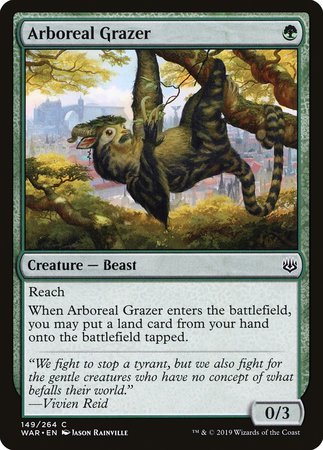 Arboreal Grazer [War of the Spark] | Gate City Games LLC