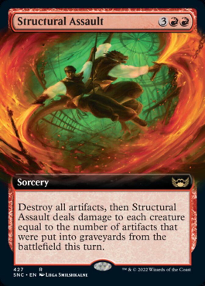 Structural Assault (Extended Art) [Streets of New Capenna] | Gate City Games LLC