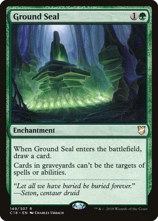 Ground Seal [Commander 2018] | Gate City Games LLC