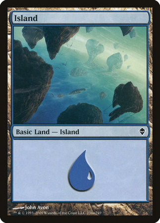 Island (234a) [Zendikar] | Gate City Games LLC