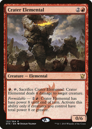 Crater Elemental [Dragons of Tarkir] | Gate City Games LLC