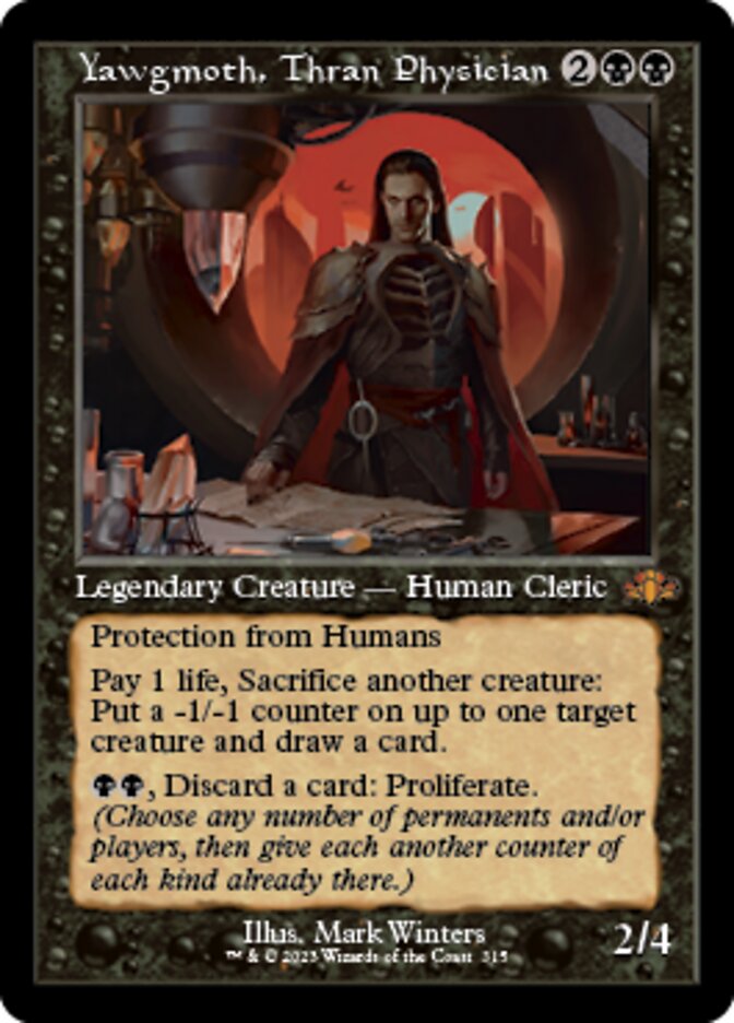 Yawgmoth, Thran Physician (Retro) [Dominaria Remastered] | Gate City Games LLC