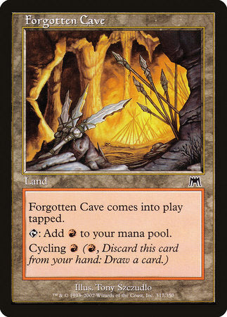 Forgotten Cave [Onslaught] | Gate City Games LLC