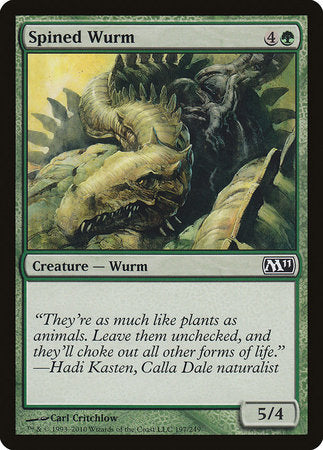 Spined Wurm [Magic 2011] | Gate City Games LLC