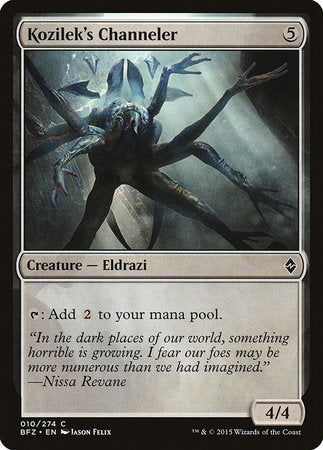 Kozilek's Channeler [Battle for Zendikar] | Gate City Games LLC