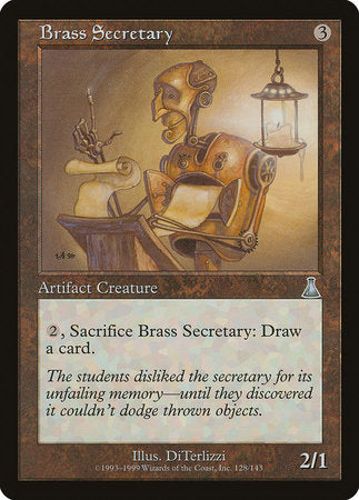 Brass Secretary [Urza's Destiny] | Gate City Games LLC