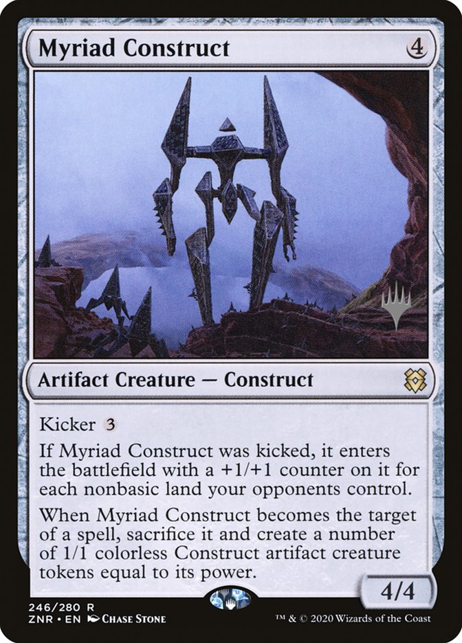 Myriad Construct (Promo Pack) [Zendikar Rising Promos] | Gate City Games LLC