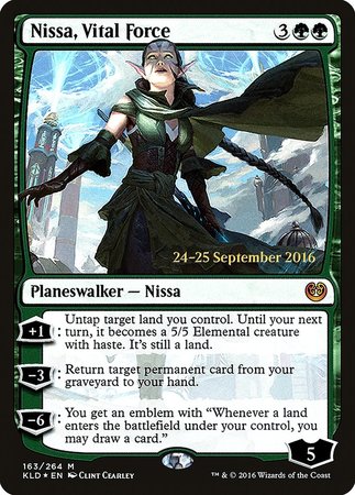 Nissa, Vital Force [Kaladesh Promos] | Gate City Games LLC