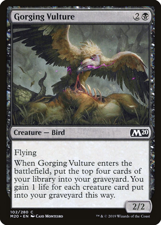 Gorging Vulture [Core Set 2020] | Gate City Games LLC