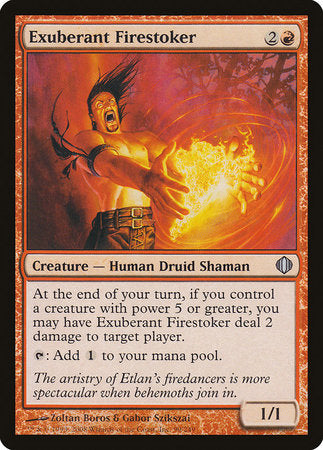 Exuberant Firestoker [Shards of Alara] | Gate City Games LLC