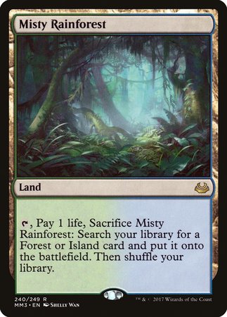 Misty Rainforest [Modern Masters 2017] | Gate City Games LLC