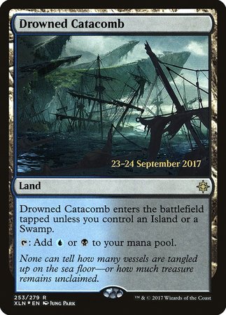 Drowned Catacomb [Ixalan Promos] | Gate City Games LLC