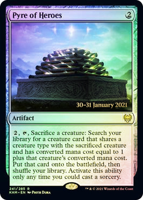 Pyre of Heroes  [Kaldheim Prerelease Promos] | Gate City Games LLC