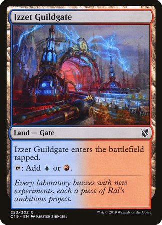 Izzet Guildgate [Commander 2019] | Gate City Games LLC