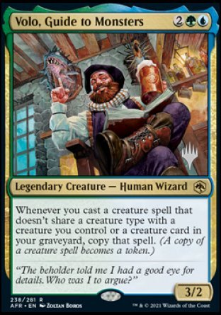 Volo, Guide to Monsters (Promo Pack) [Dungeons & Dragons: Adventures in the Forgotten Realms Promos] | Gate City Games LLC