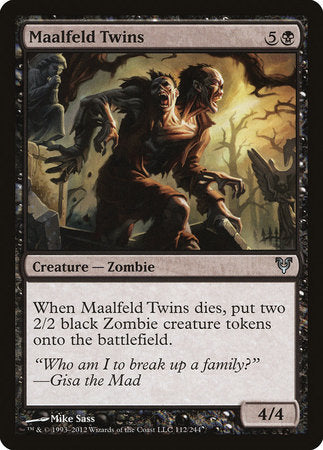 Maalfeld Twins [Avacyn Restored] | Gate City Games LLC