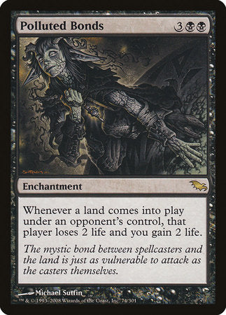 Polluted Bonds [Shadowmoor] | Gate City Games LLC