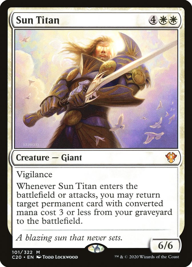 Sun Titan [Commander 2020] | Gate City Games LLC