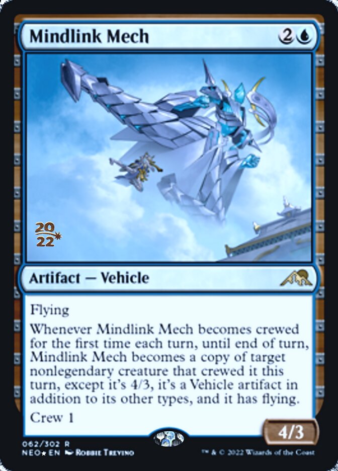 Mindlink Mech [Kamigawa: Neon Dynasty Prerelease Promos] | Gate City Games LLC