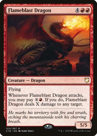 Flameblast Dragon [Commander 2018] | Gate City Games LLC