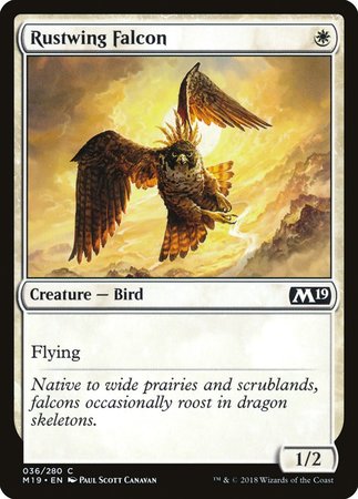 Rustwing Falcon [Core Set 2019] | Gate City Games LLC