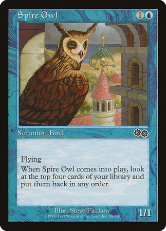 Spire Owl [Urza's Saga] | Gate City Games LLC