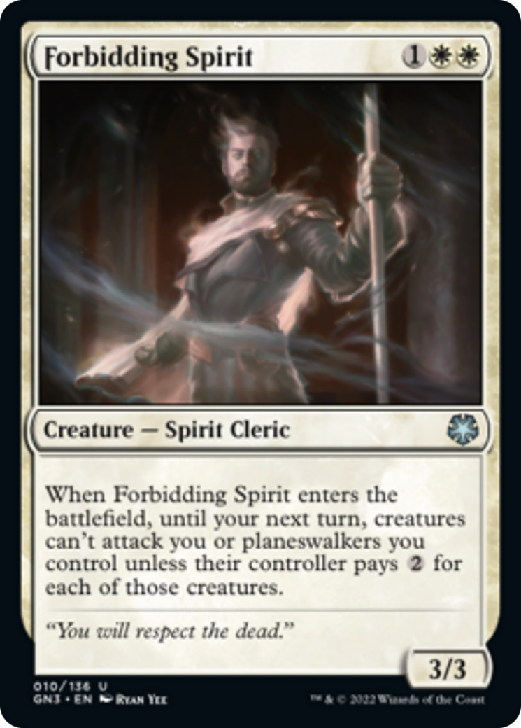 Forbidding Spirit [Game Night: Free-for-All] | Gate City Games LLC