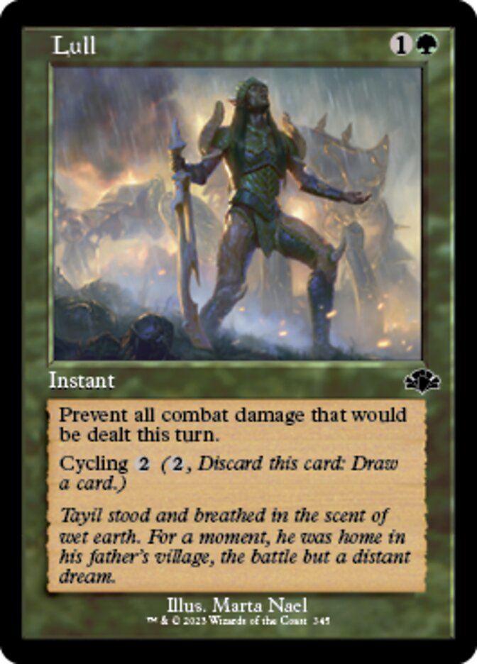 Lull (Retro) [Dominaria Remastered] | Gate City Games LLC
