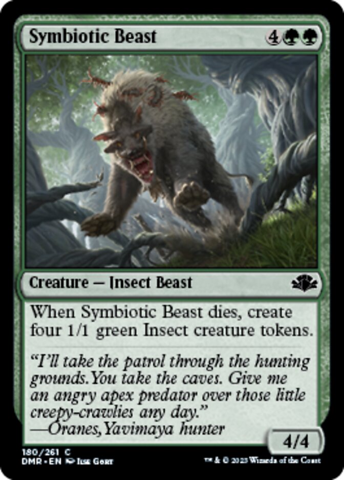 Symbiotic Beast [Dominaria Remastered] | Gate City Games LLC