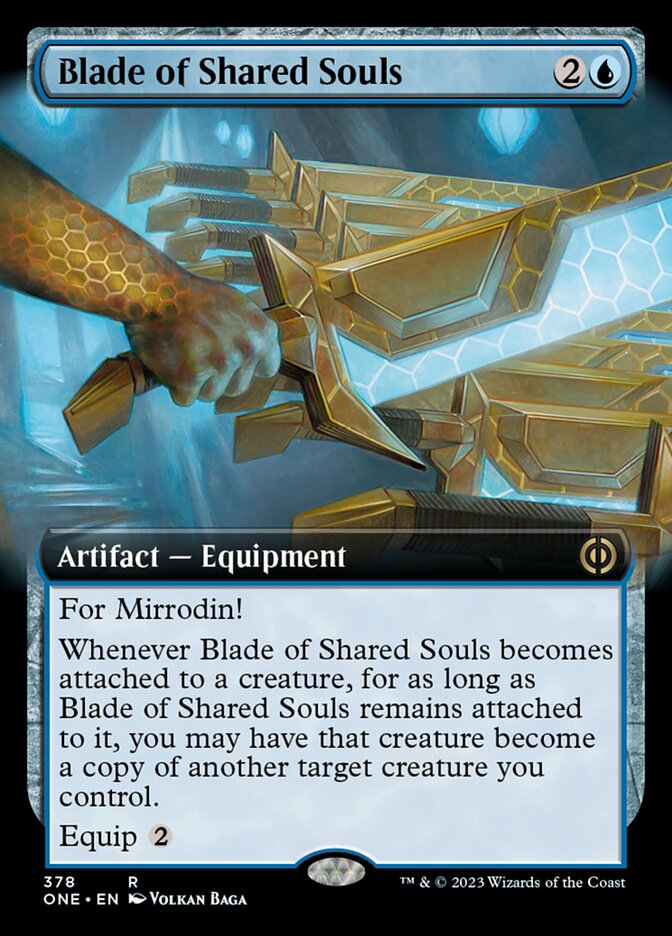 Blade of Shared Souls (Extended Art) [Phyrexia: All Will Be One] | Gate City Games LLC