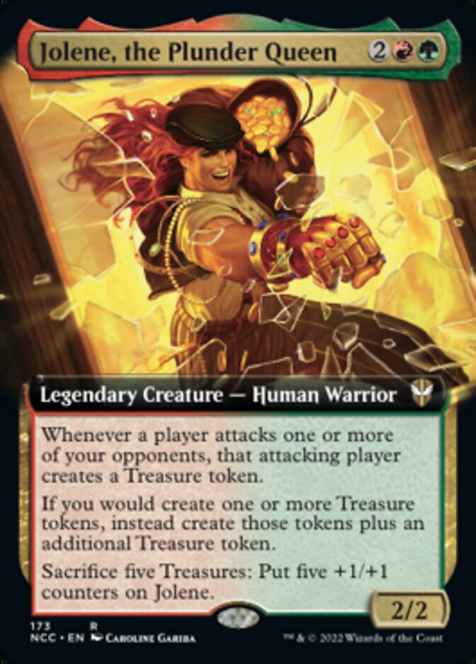 Jolene, the Plunder Queen (Extended Art) [Streets of New Capenna Commander] | Gate City Games LLC