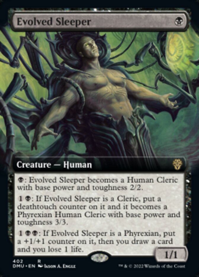 Evolved Sleeper (Extended Art) [Dominaria United] | Gate City Games LLC