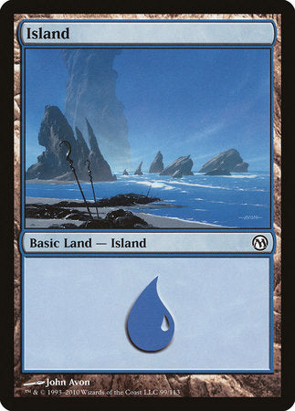 Island (99) [Duels of the Planeswalkers] | Gate City Games LLC