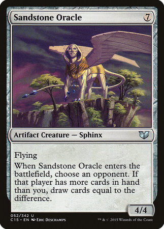 Sandstone Oracle [Commander 2015] | Gate City Games LLC