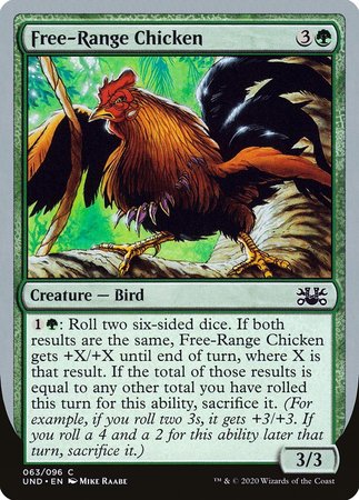 Free-Range Chicken [Unsanctioned] | Gate City Games LLC