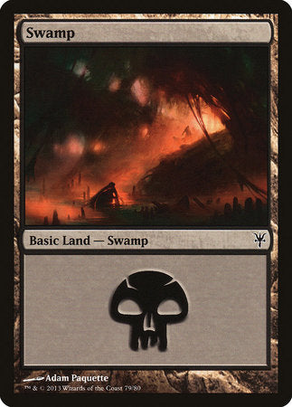 Swamp (79) [Duel Decks: Sorin vs. Tibalt] | Gate City Games LLC