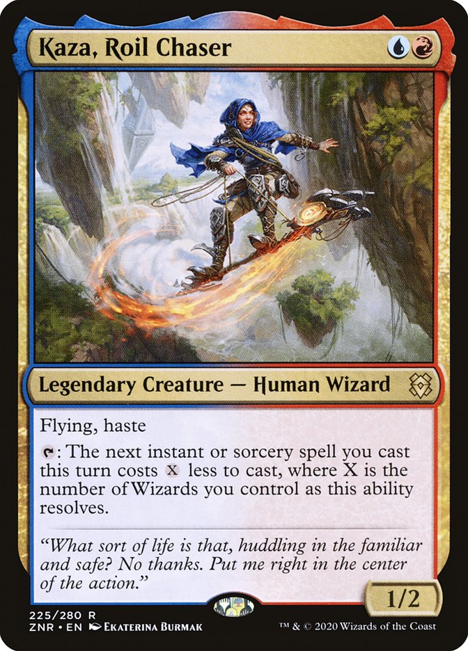 Kaza, Roil Chaser [Zendikar Rising] | Gate City Games LLC
