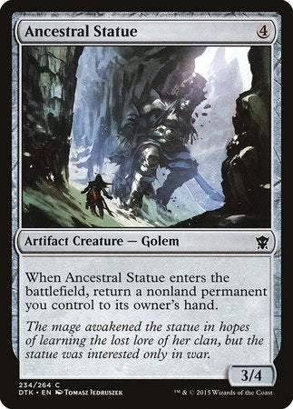 Ancestral Statue [Dragons of Tarkir] | Gate City Games LLC