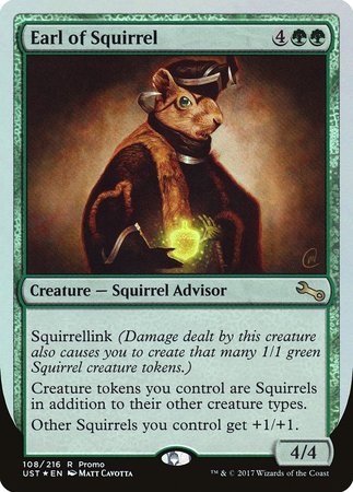 Earl of Squirrel [Unstable Promos] | Gate City Games LLC