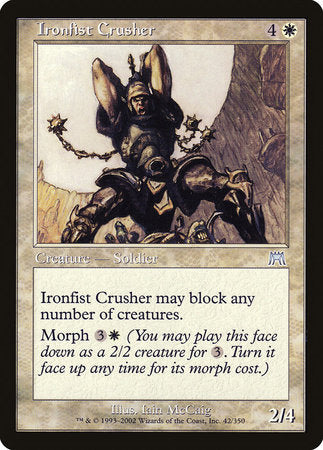 Ironfist Crusher [Onslaught] | Gate City Games LLC