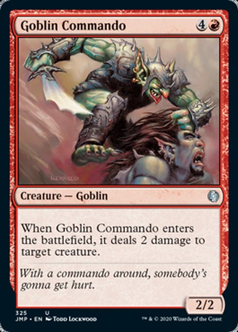 Goblin Commando [Jumpstart] | Gate City Games LLC