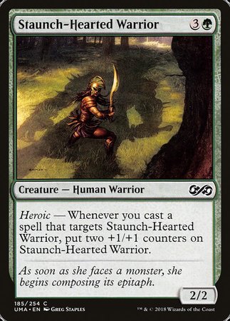 Staunch-Hearted Warrior [Ultimate Masters] | Gate City Games LLC